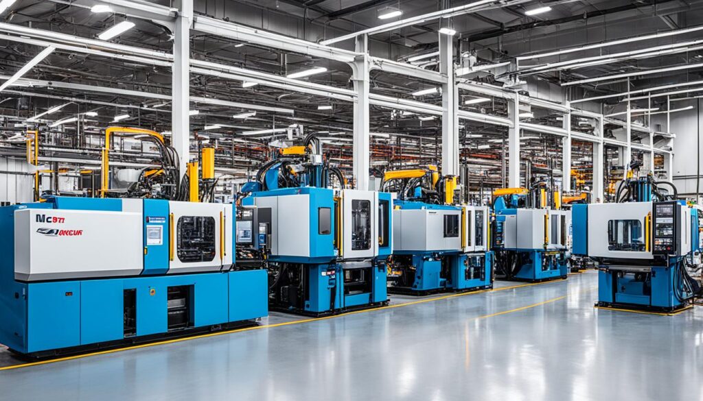 injection molding machine types