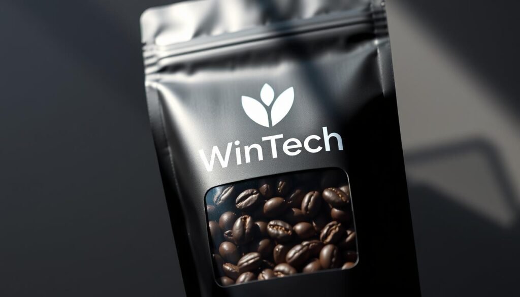 packaging of coffee beans