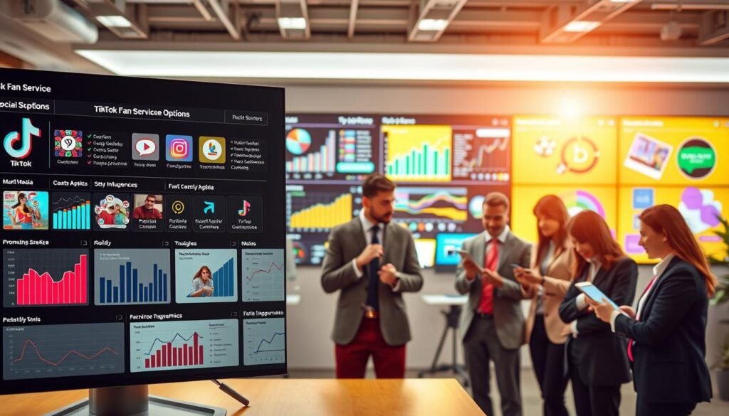 TikTok粉丝服务类型