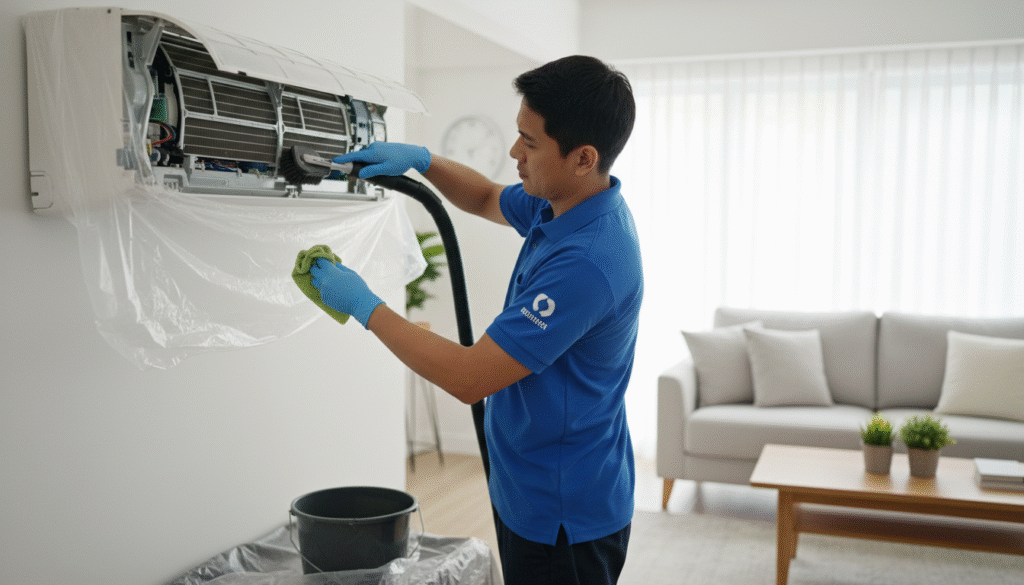 冷氣清洗, 洗冷氣